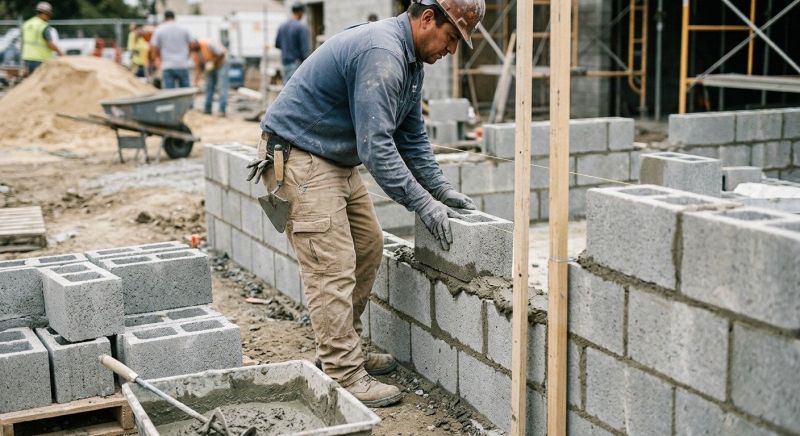 Block Wall Installation in Bellmore, NY