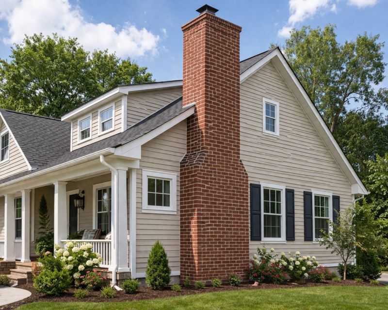Brick Chimney Installation in Greenwich, CT