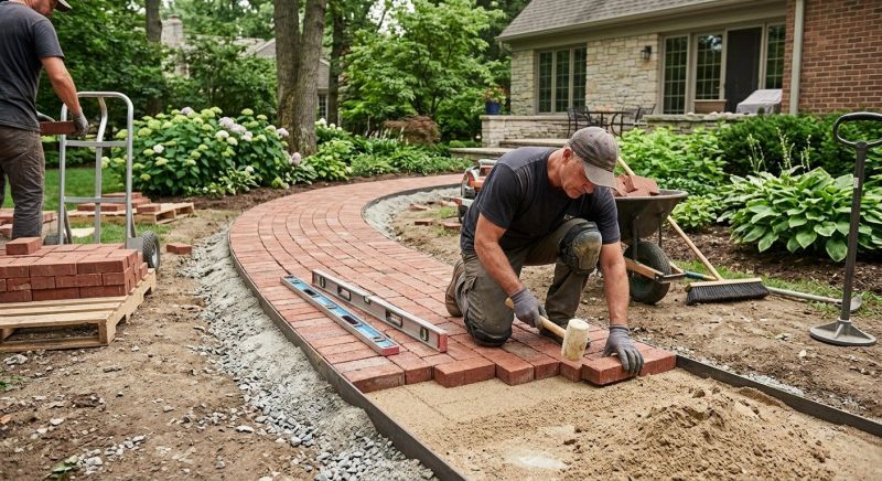 Brick Hardscape Installation in Mohegan Lake, NY