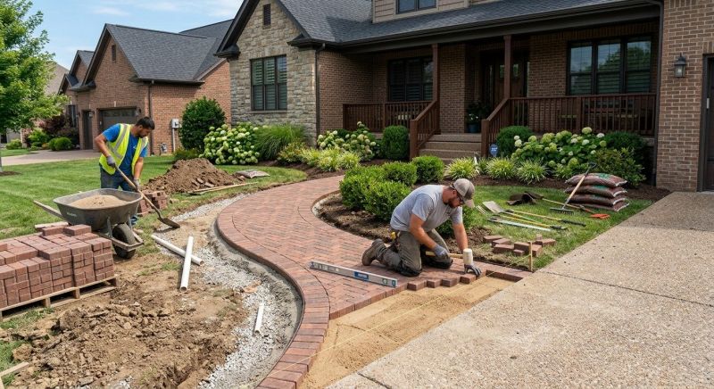 Brick Hardscaping Installation in Buchanan, NY
