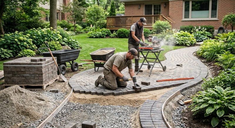 Brick Landscaping Service in Hempstead, NY