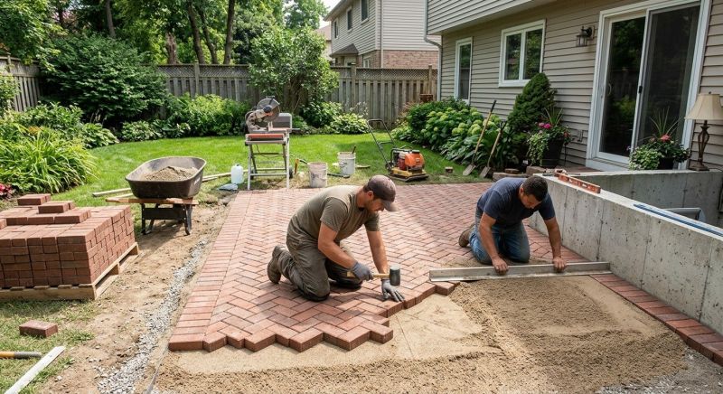 Brick Paving Installation in Monsey, NY