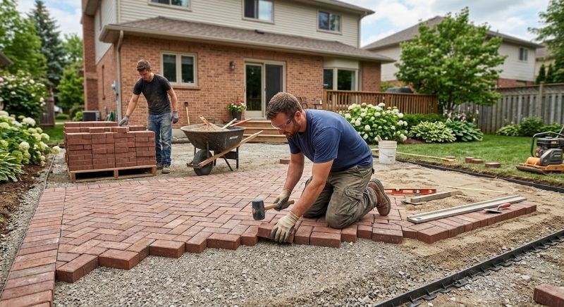 Brick Paving Installation in Roslyn, NY