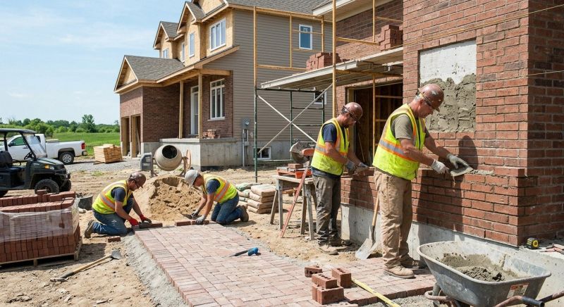 Brickwork Installation in New Hyde Park, NY