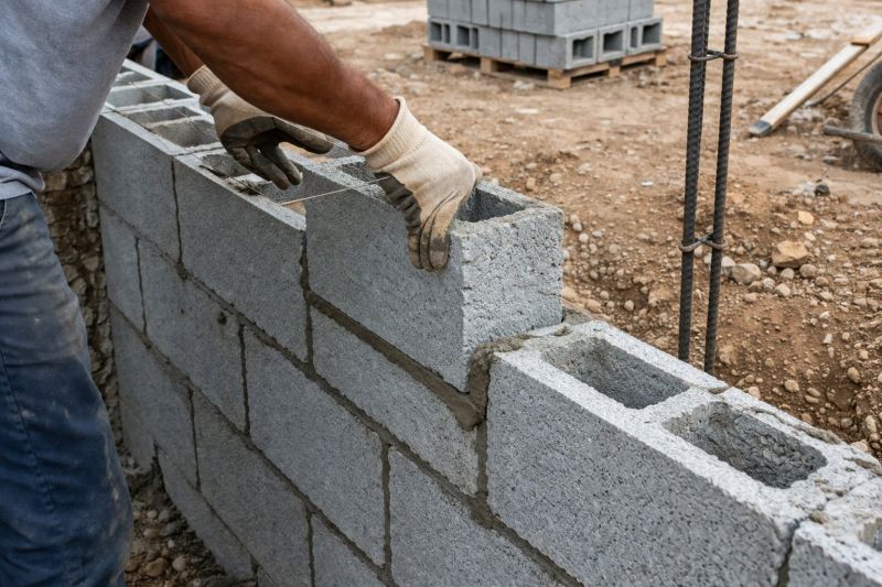 Cinder Blocks Installation in Queens Village, NY