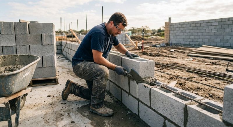 Concrete Blocks Installation in Ridgefield, CT