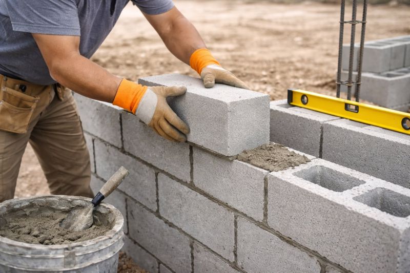 Concrete Blocks Installation in Teaneck, NJ