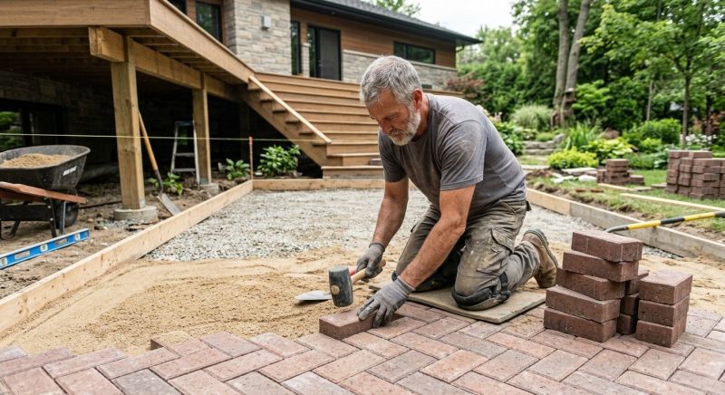 Deck Masonry Installation in Greenwich, CT