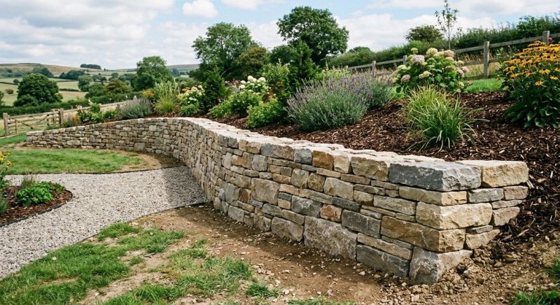 Stone Wall Replacement in Greenwich, CT